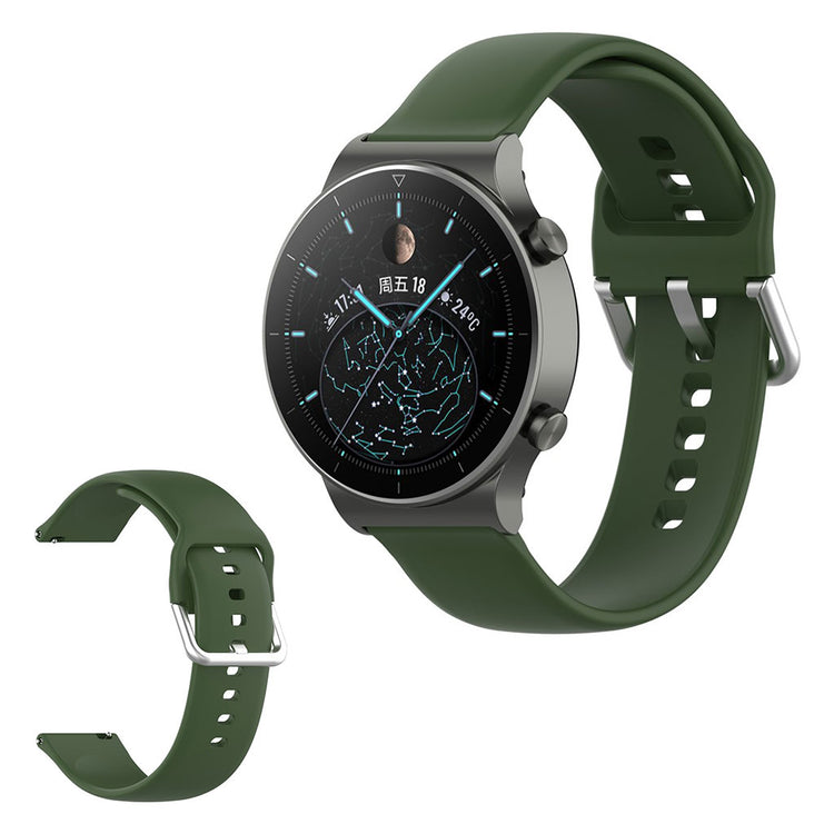 Mega holdbart Universal Silikone Rem - Størrelse: L - Grøn#serie_9