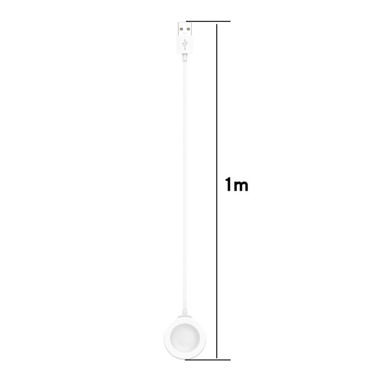 1m Plastik Universal Huawei Smartwatch   Ladestation - Hvid#serie_2