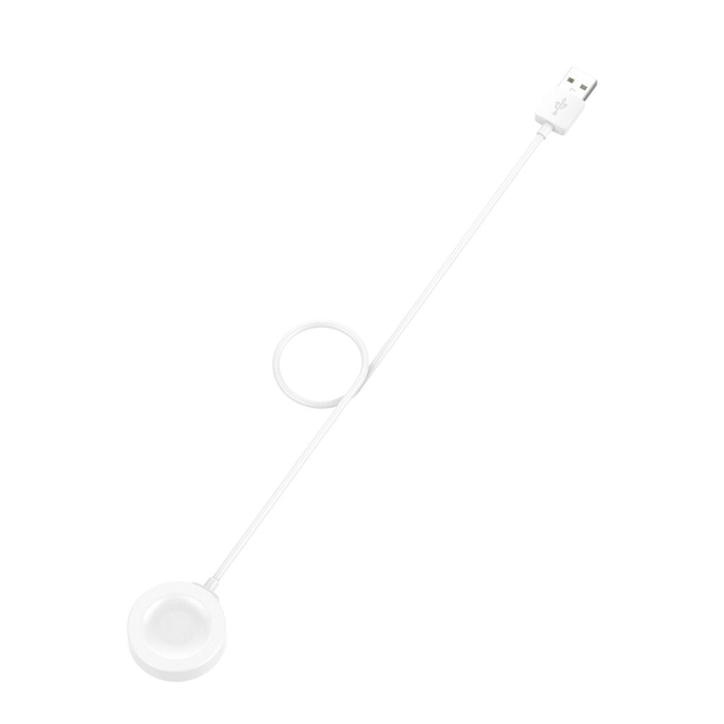 1m Plastik Universal Huawei Smartwatch   Ladestation - Hvid#serie_2