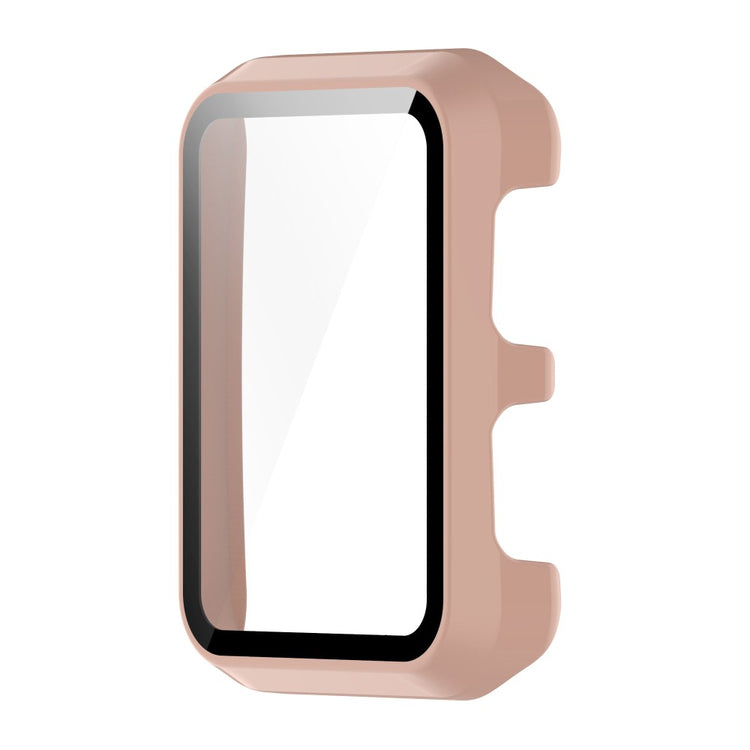 Vildt Fed Huawei Watch D Cover med Skærmbeskytter i Plastik og Hærdet Glas - Pink#serie_1