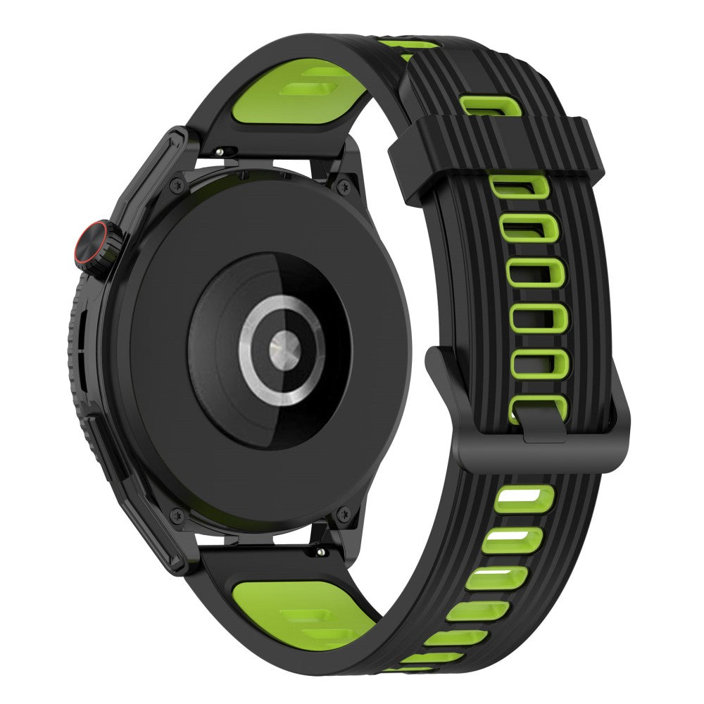 Rigtigt SkΓΈn Silikone Universal Rem passer til Smartwatch - GrΓΈn#serie_1