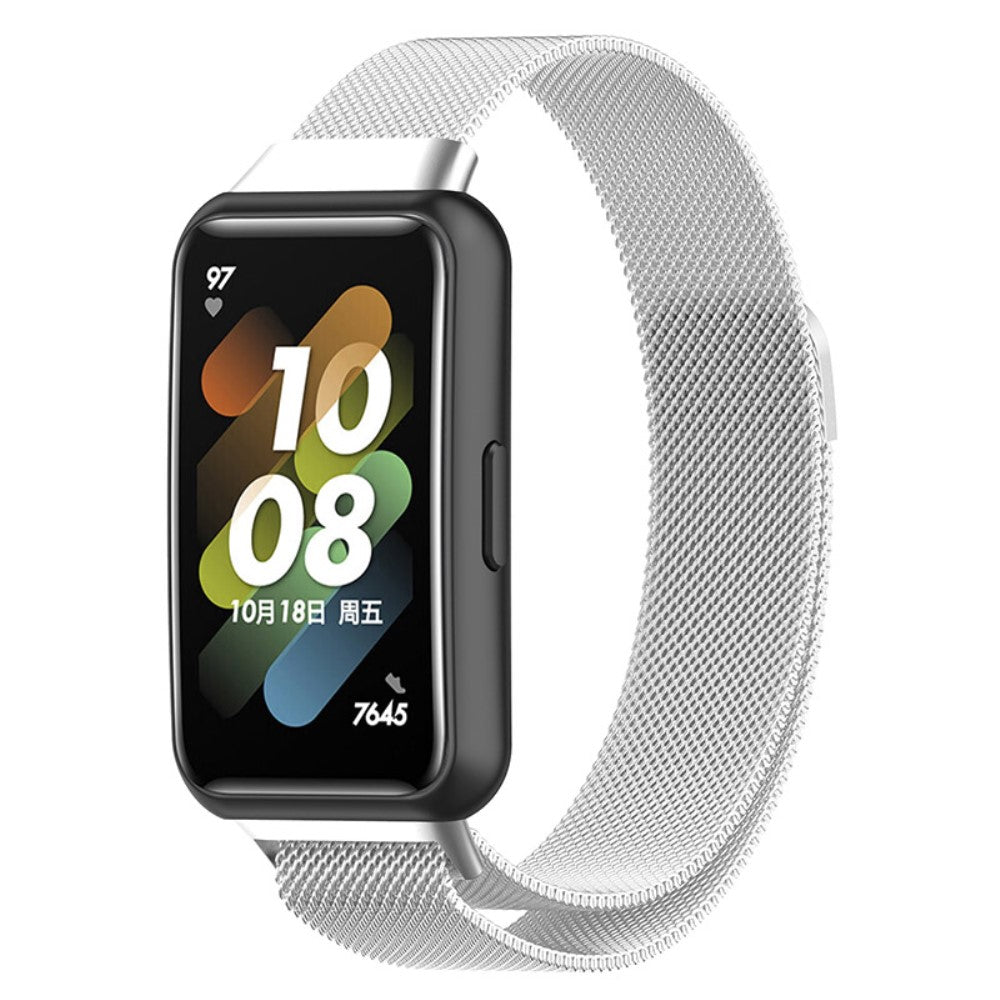 Mega komfortabel Huawei Band 7 Metal Rem - SΓΈlv#serie_012