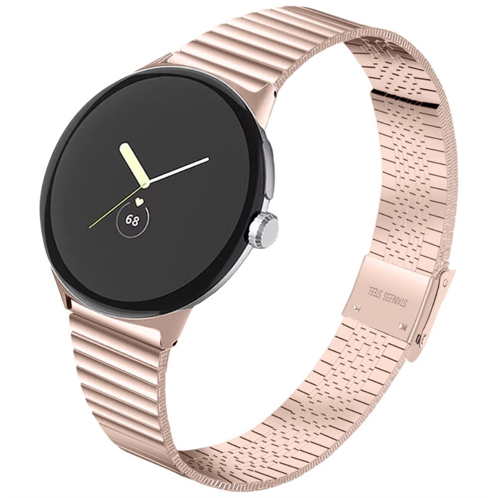 UdsΓΈgt Google Pixel Watch Metal Rem - Pink#serie_1