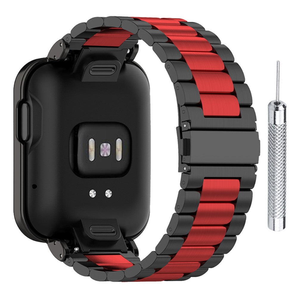 Sejt Xiaomi Mi Watch Lite / Xiaomi Redmi Watch Metal Rem - RΓΈd#serie_1