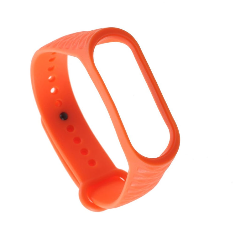 Super fantastisk Xiaomi Mi Band 3 Silikone Rem - Orange#serie_1