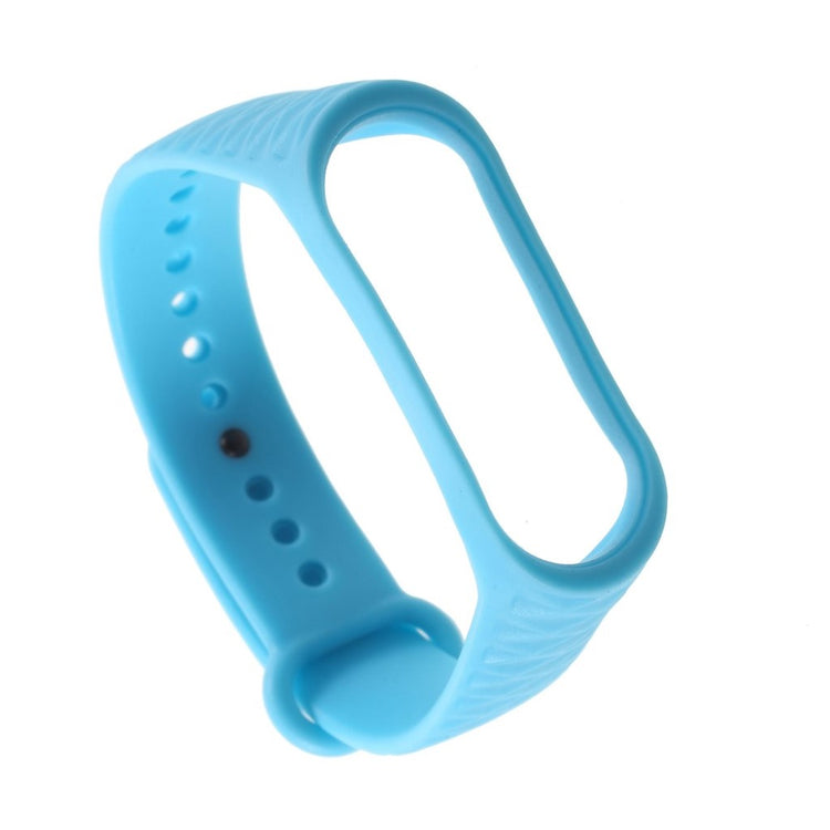 Super fantastisk Xiaomi Mi Band 3 Silikone Rem - Blå#serie_2