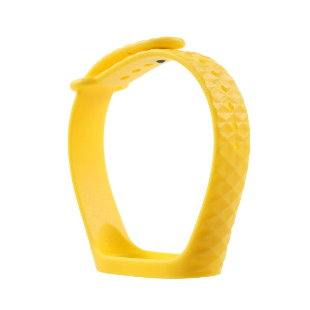 Super fantastisk Xiaomi Mi Band 3 Silikone Rem - Gul#serie_3