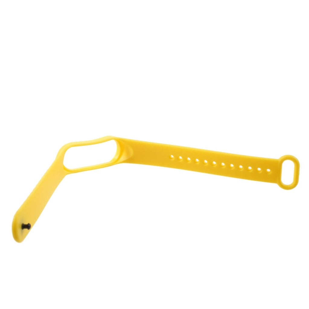 Super fantastisk Xiaomi Mi Band 3 Silikone Rem - Gul#serie_3