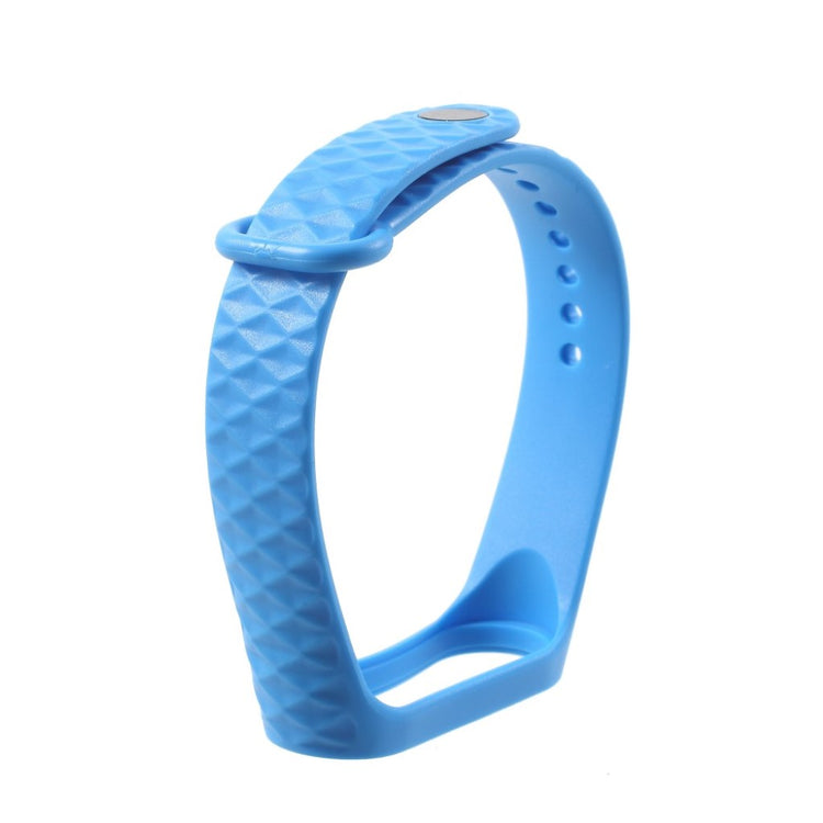 Super fantastisk Xiaomi Mi Band 3 Silikone Rem - Blå#serie_6