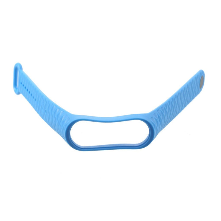 Super fantastisk Xiaomi Mi Band 3 Silikone Rem - Blå#serie_6