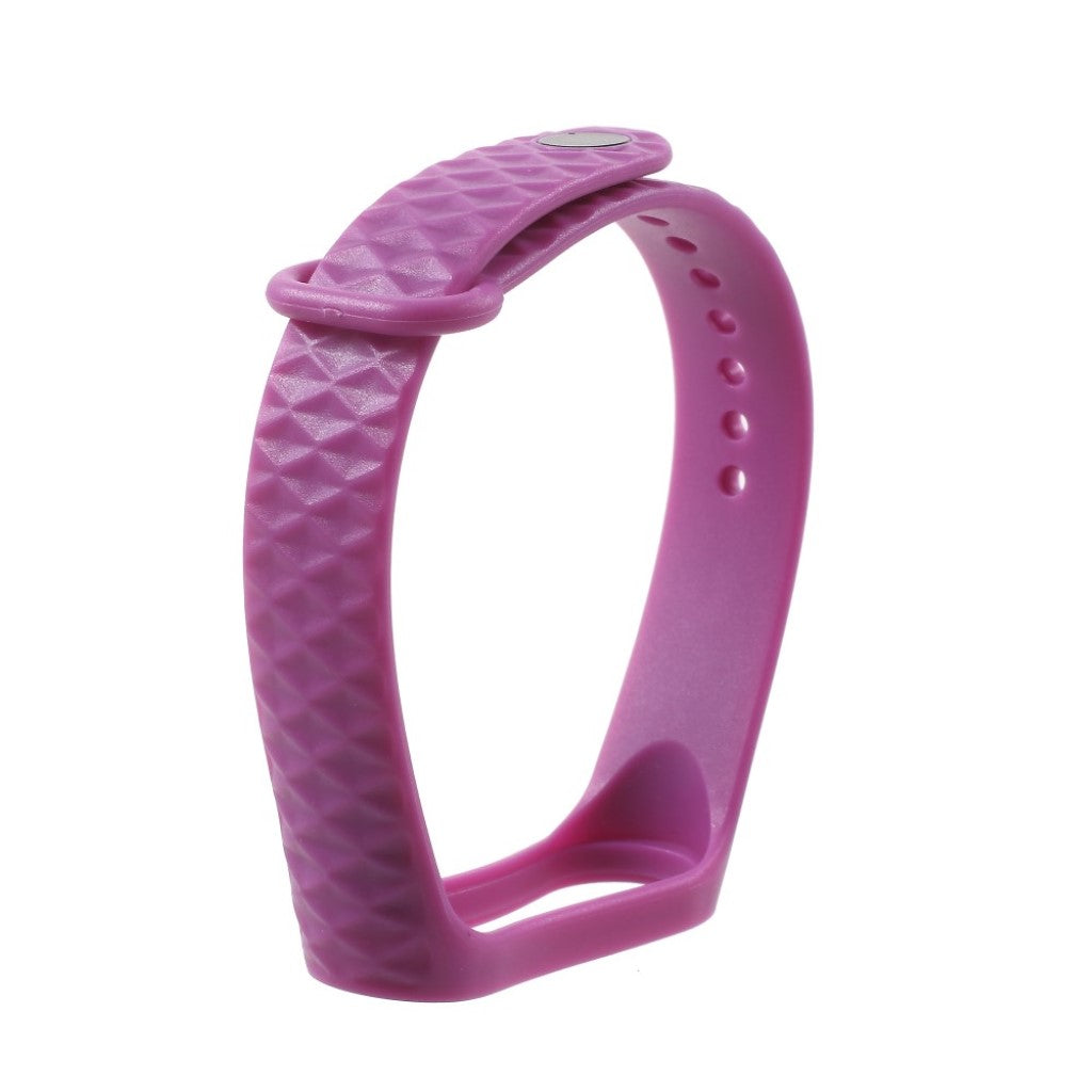 Super fantastisk Xiaomi Mi Band 3 Silikone Rem - Lilla#serie_8