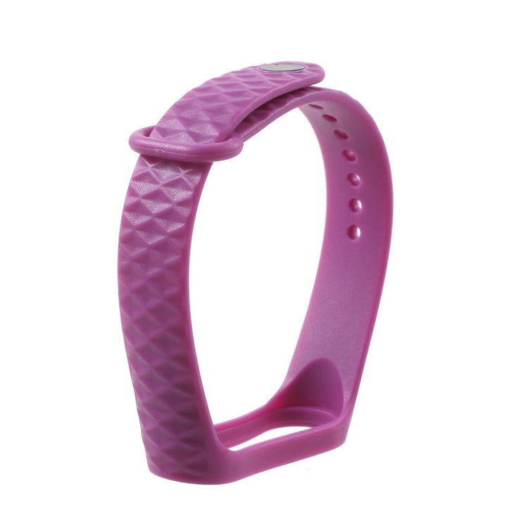 Super fantastisk Xiaomi Mi Band 3 Silikone Rem - Lilla#serie_8