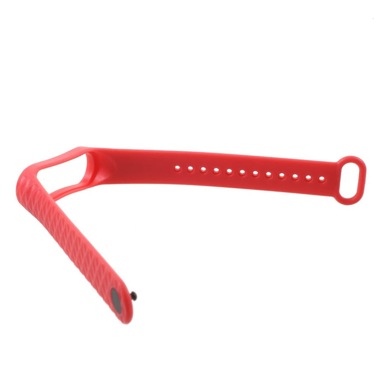 Super fantastisk Xiaomi Mi Band 3 Silikone Rem - Rød#serie_9