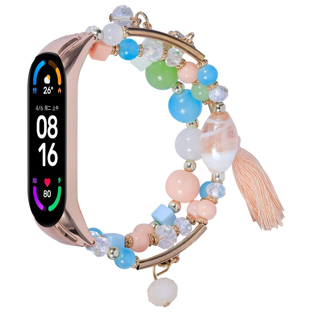 Meget skΓΈn Xiaomi Mi Band 7 Rhinsten Rem - Pink#serie_1