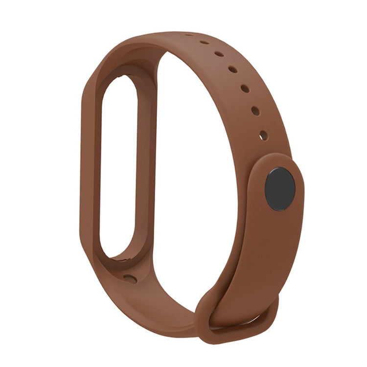 Meget nydelig Xiaomi Mi Band 7 Silikone Rem - Brun#serie_1