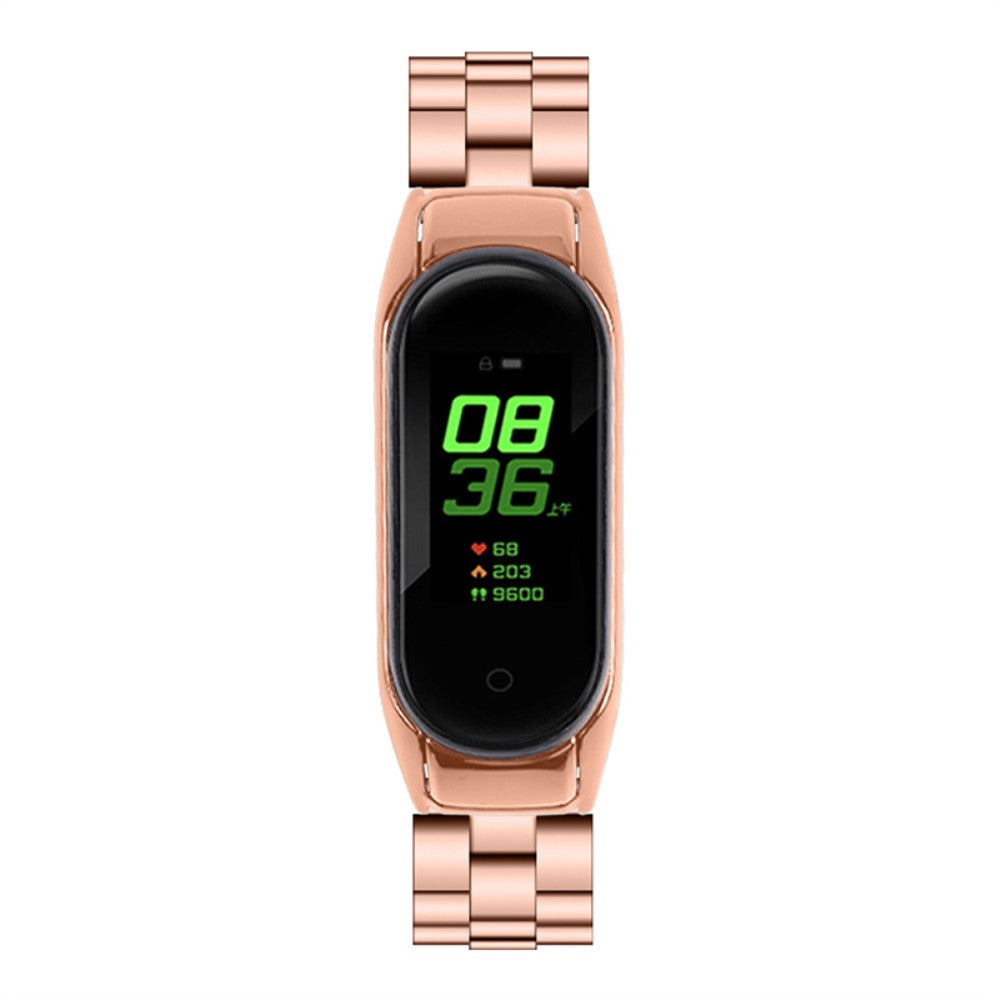 Mega holdbart Xiaomi Mi Band 7 Metal Urrem - Pink#serie_2