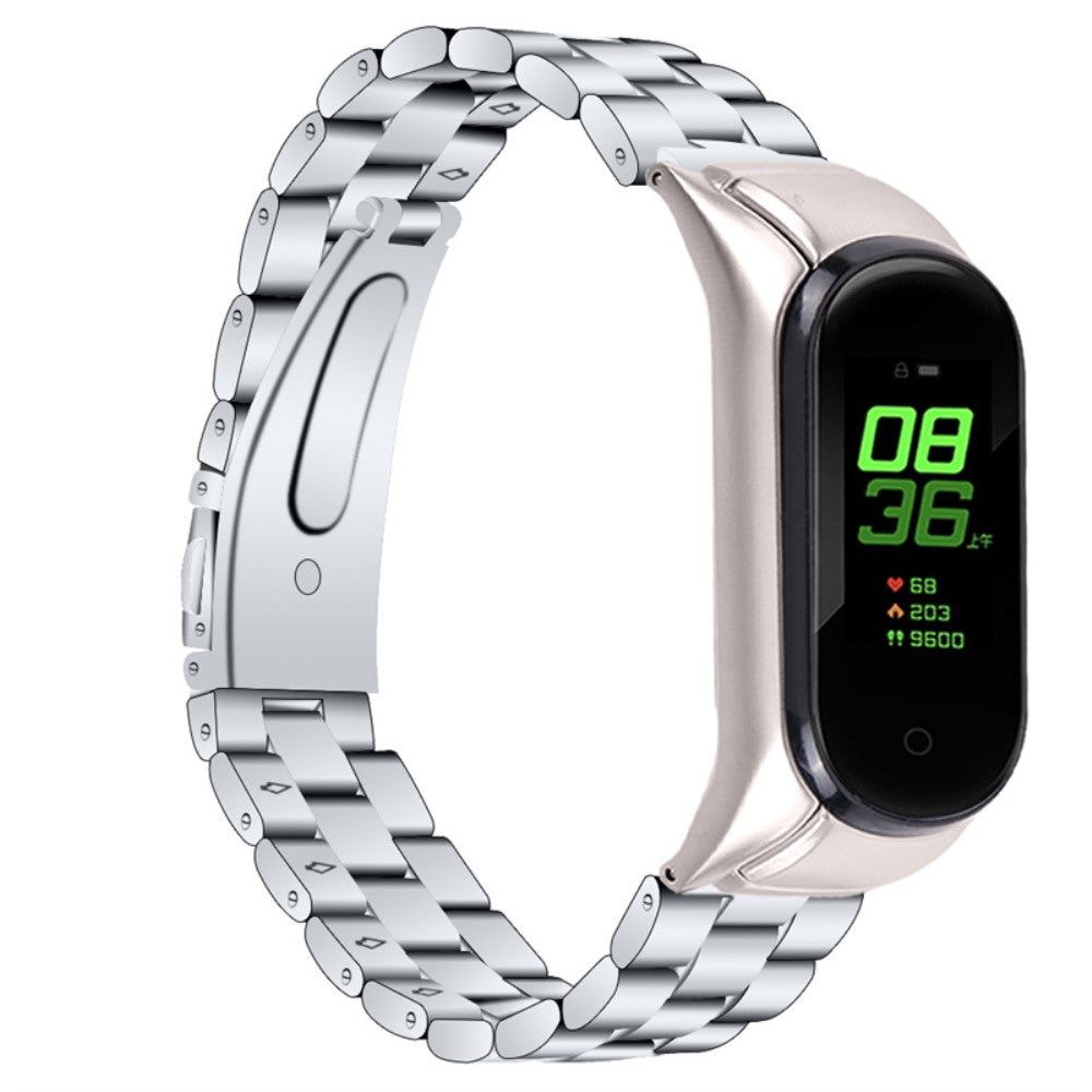 Rigtigt cool Xiaomi Mi Band 7 Metal Rem - SΓΈlv#serie_010