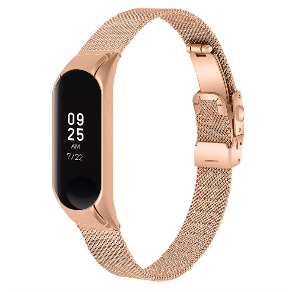 Super skøn Xiaomi Mi Band 7 Metal Urrem - Pink#serie_2