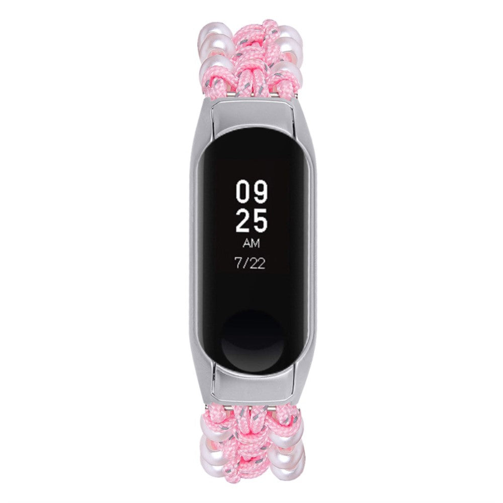 Super skøn Xiaomi Mi Band 7 Stof Urrem - Pink#serie_2
