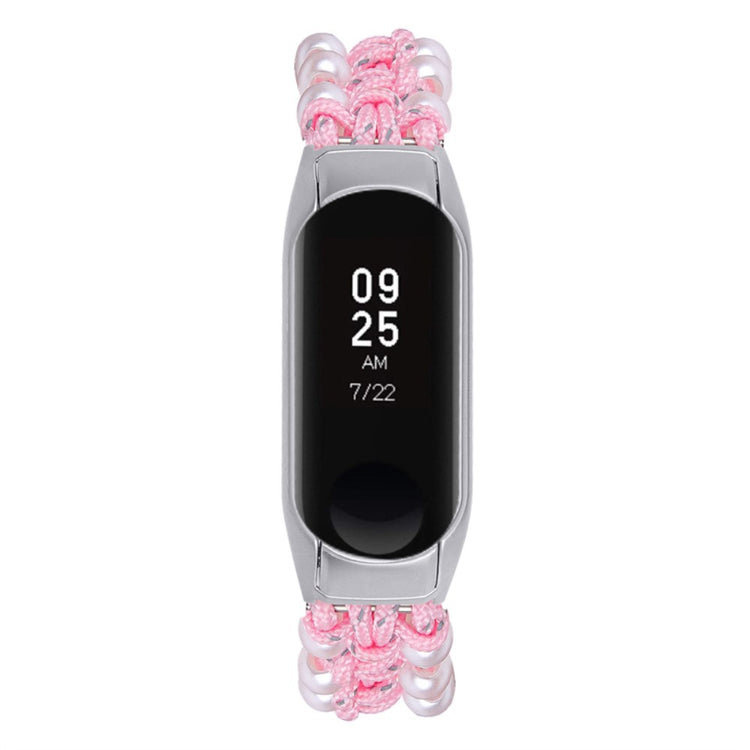 Super skøn Xiaomi Mi Band 7 Stof Urrem - Pink#serie_2