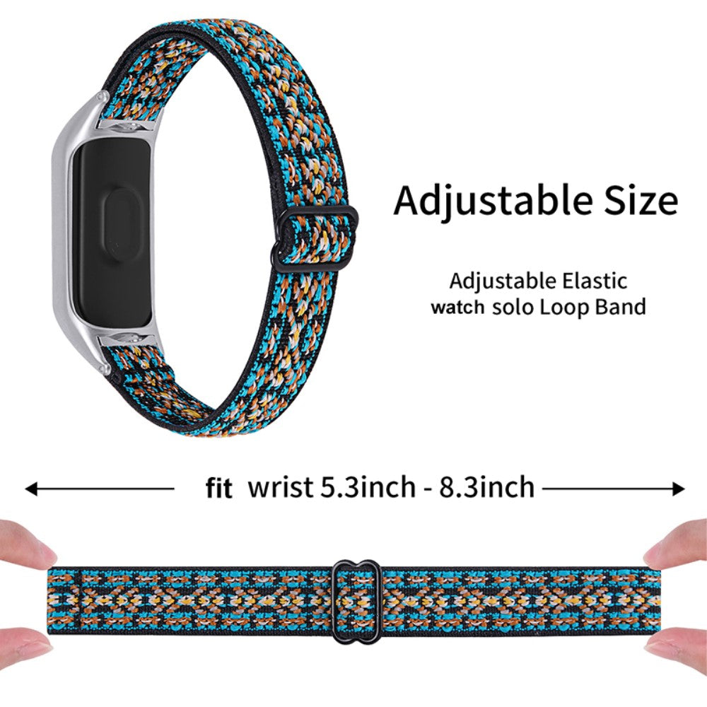 Helt vildt nydelig Xiaomi Mi Band 7 Stof Urrem - Grøn#serie_1