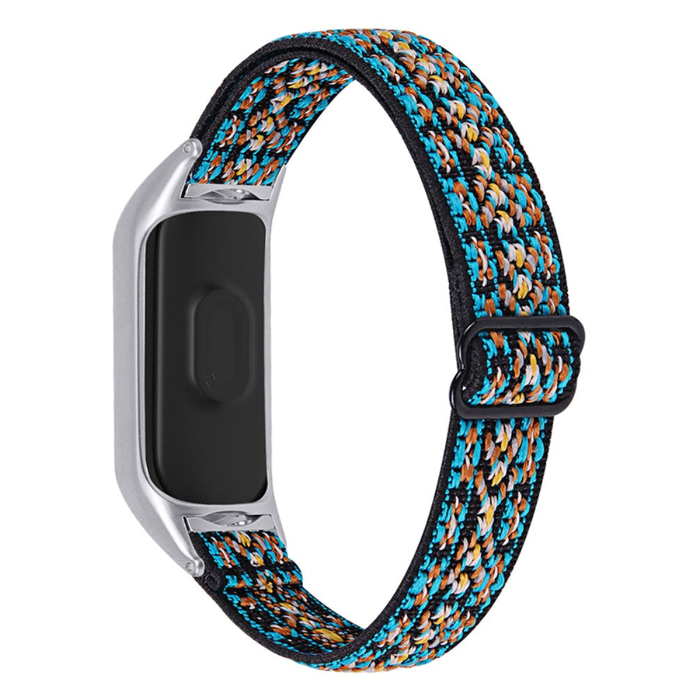 Mega hΓ₯rdfΓΈr Xiaomi Mi Band 7 Nylon Rem - GrΓΈn#serie_1