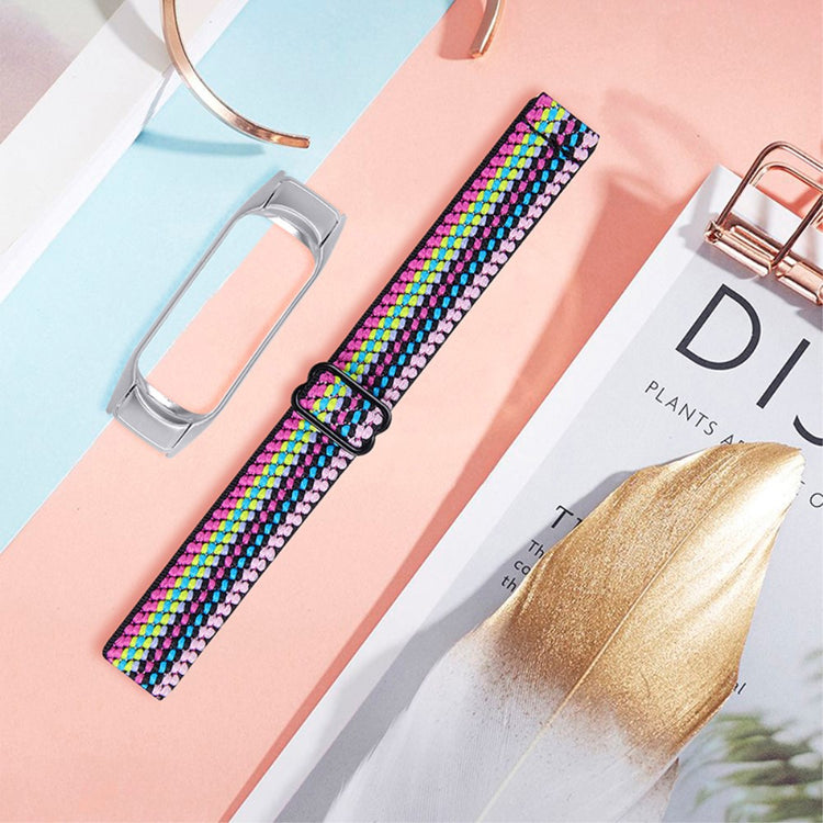 Helt vildt nydelig Xiaomi Mi Band 7 Stof Urrem - Flerfarvet#serie_3