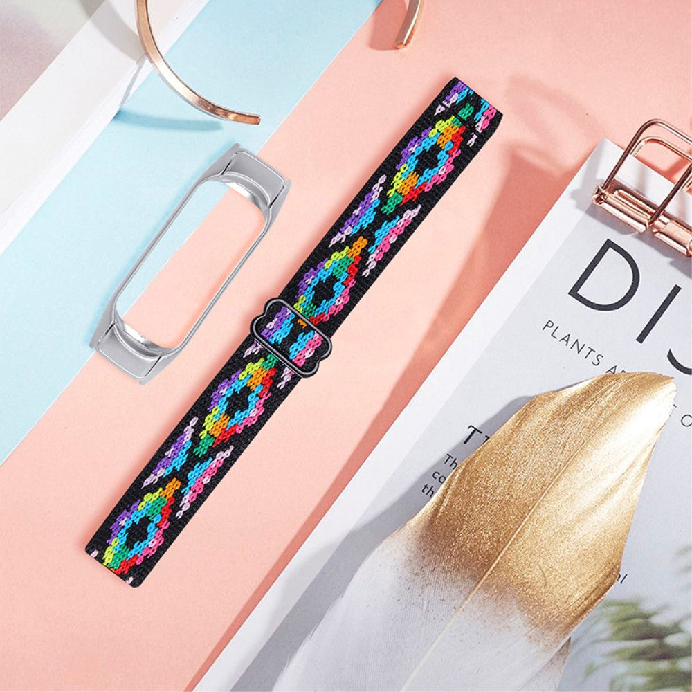 Helt vildt nydelig Xiaomi Mi Band 7 Stof Urrem - Flerfarvet#serie_4