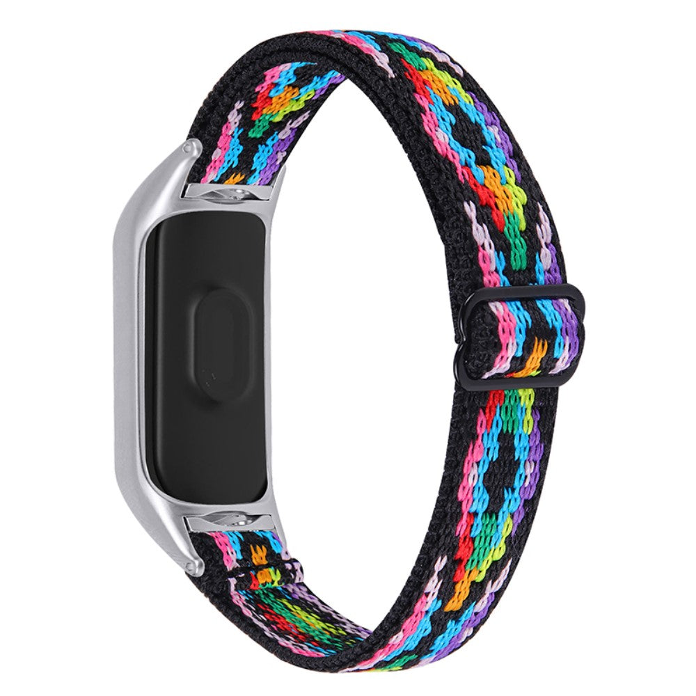 Mega hårdfør Xiaomi Mi Band 7 Nylon Rem - Flerfarvet#serie_4