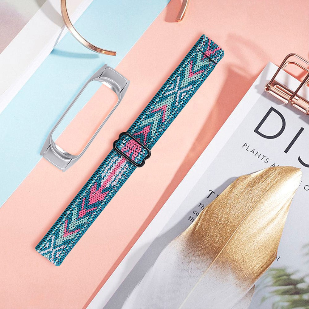 Helt vildt nydelig Xiaomi Mi Band 7 Stof Urrem - Grøn#serie_6