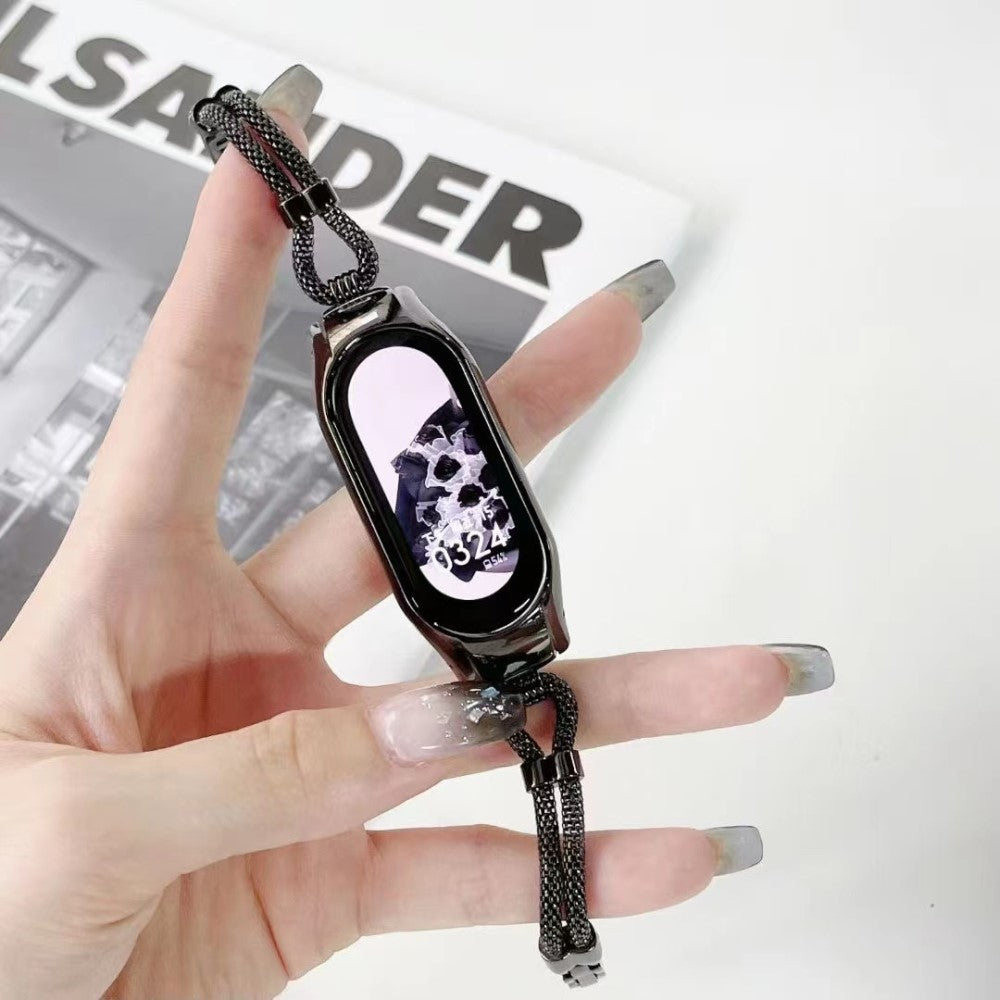 Meget flot Xiaomi Mi Band 7 Metal Urrem - Sølv#serie_2