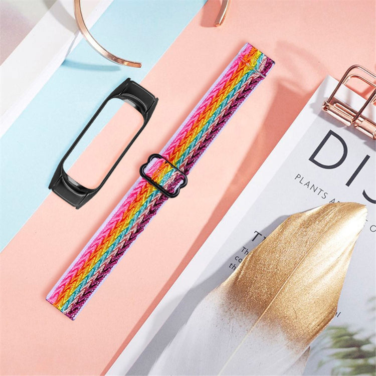 Mega pænt Xiaomi Mi Band 7 Stof Urrem - Flerfarvet#serie_11