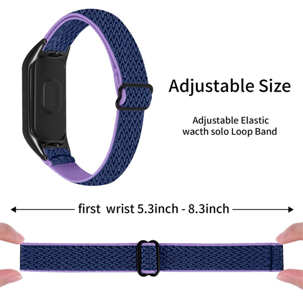 Mega pænt Xiaomi Mi Band 7 Stof Urrem - Lilla#serie_2