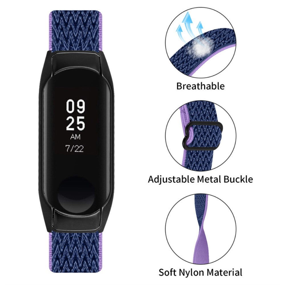 Mega pænt Xiaomi Mi Band 7 Stof Urrem - Lilla#serie_2