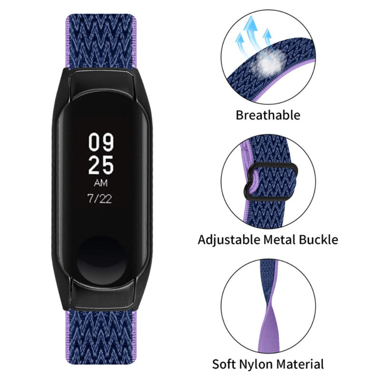 Mega pænt Xiaomi Mi Band 7 Stof Urrem - Lilla#serie_2