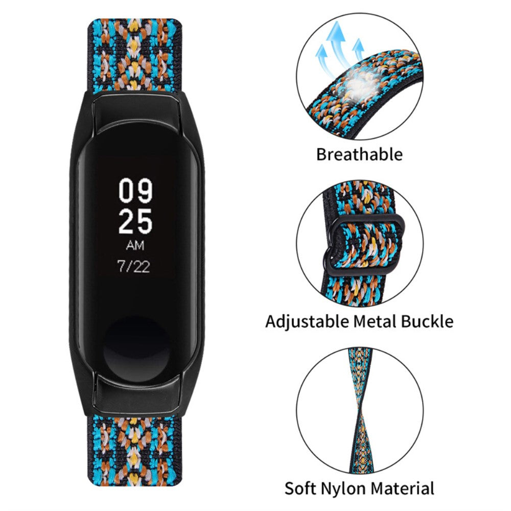 Mega pænt Xiaomi Mi Band 7 Stof Urrem - Grøn#serie_7