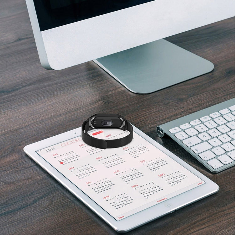 Mega kønt Xiaomi Mi Band 7 Metal Rem - Pink#serie_1