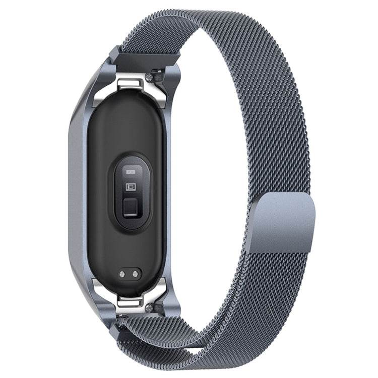 Mega kønt Xiaomi Mi Band 7 Metal Rem - Sølv#serie_2