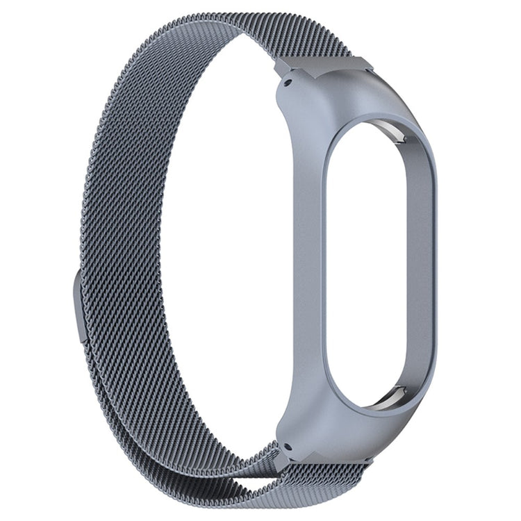 Mega kønt Xiaomi Mi Band 7 Metal Rem - Sølv#serie_2