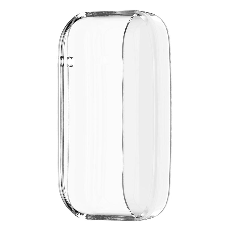 Rigtigt Godt Xiaomi Mi Band 7 Pro Plastik og Glas Cover - Gennemsigtig#serie_2