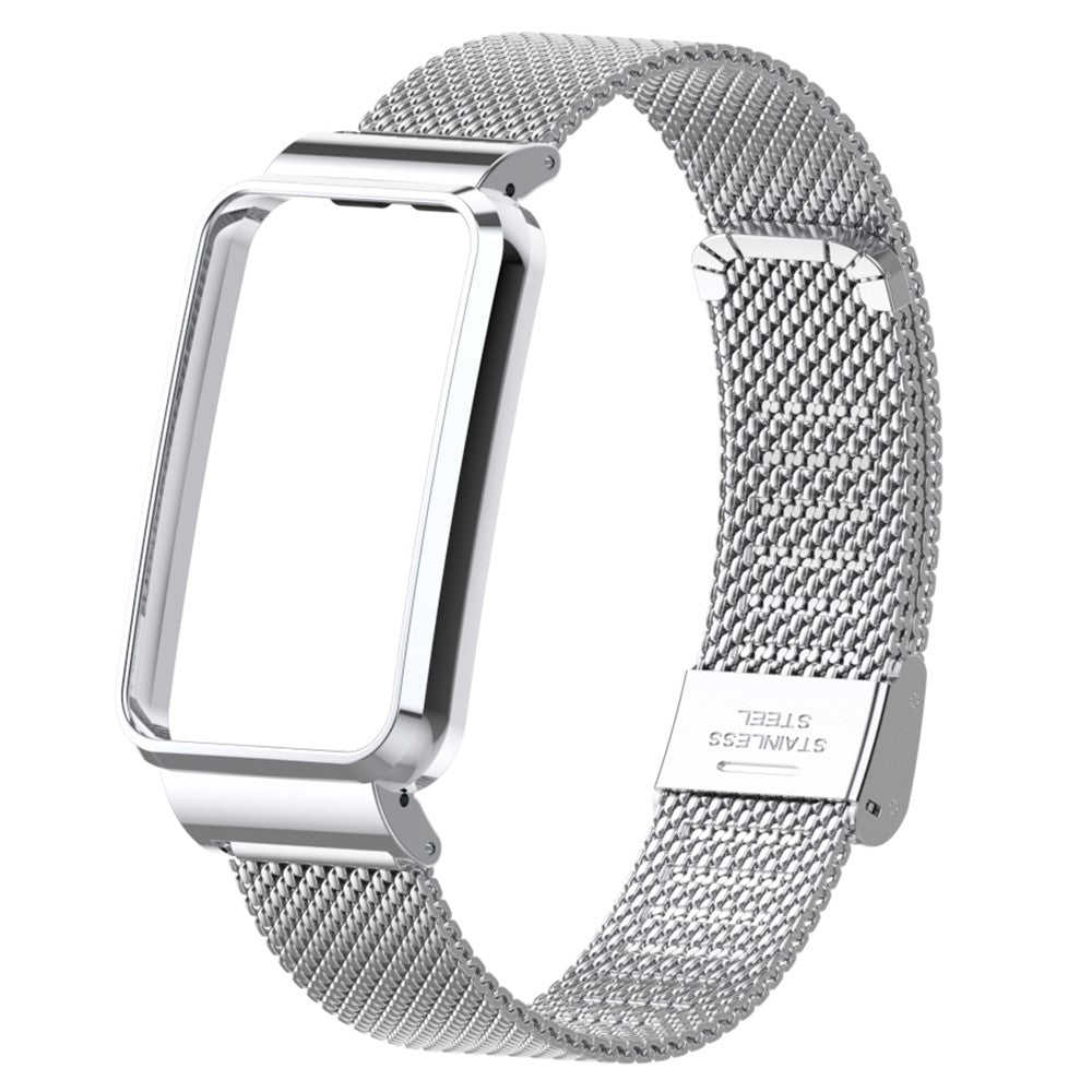 Helt vildt fantastisk Xiaomi Mi Band 7 Pro Metal Rem - SΓΈlv#serie_1