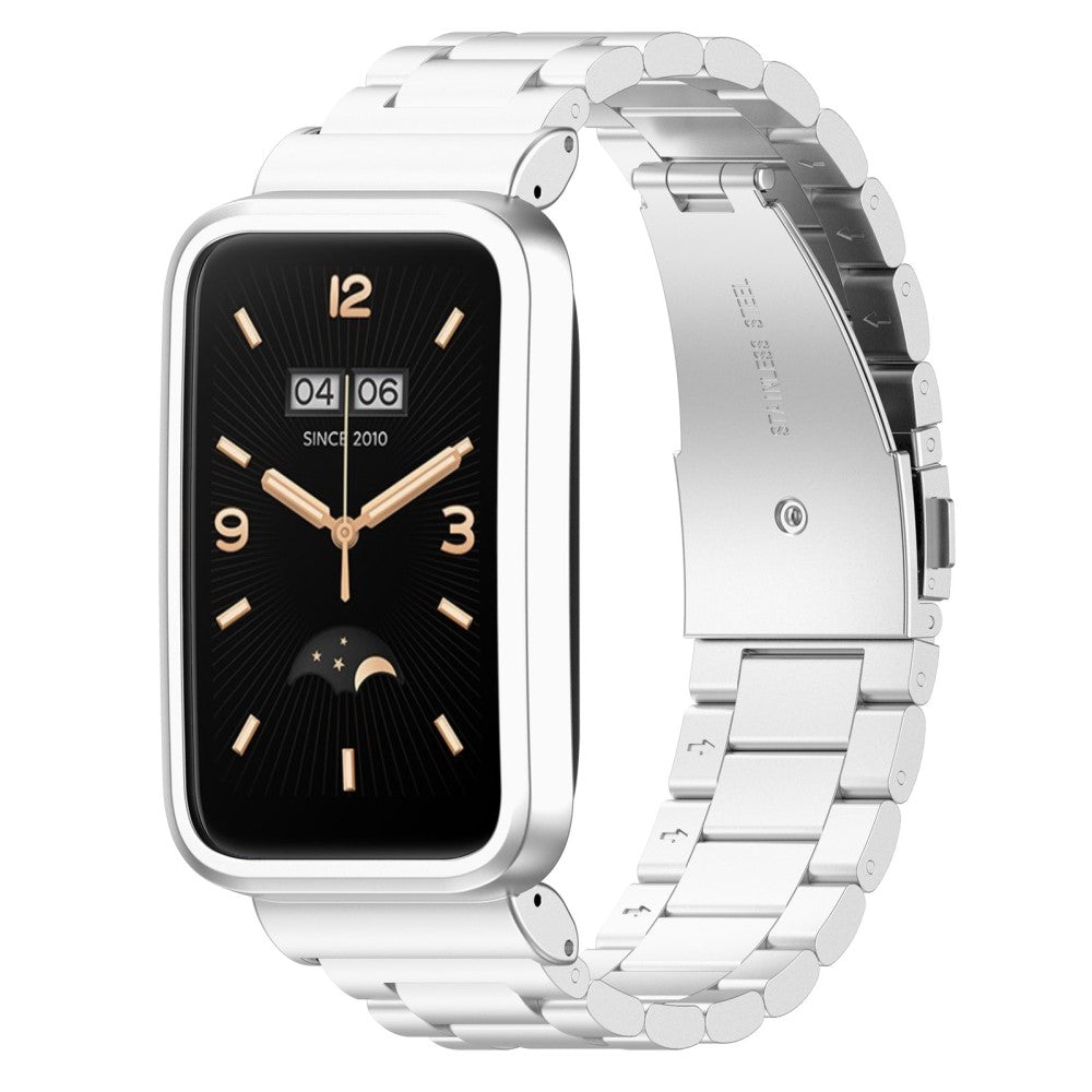Vildt fed Xiaomi Mi Band 7 Pro Metal Rem - SΓΈlv#serie_027
