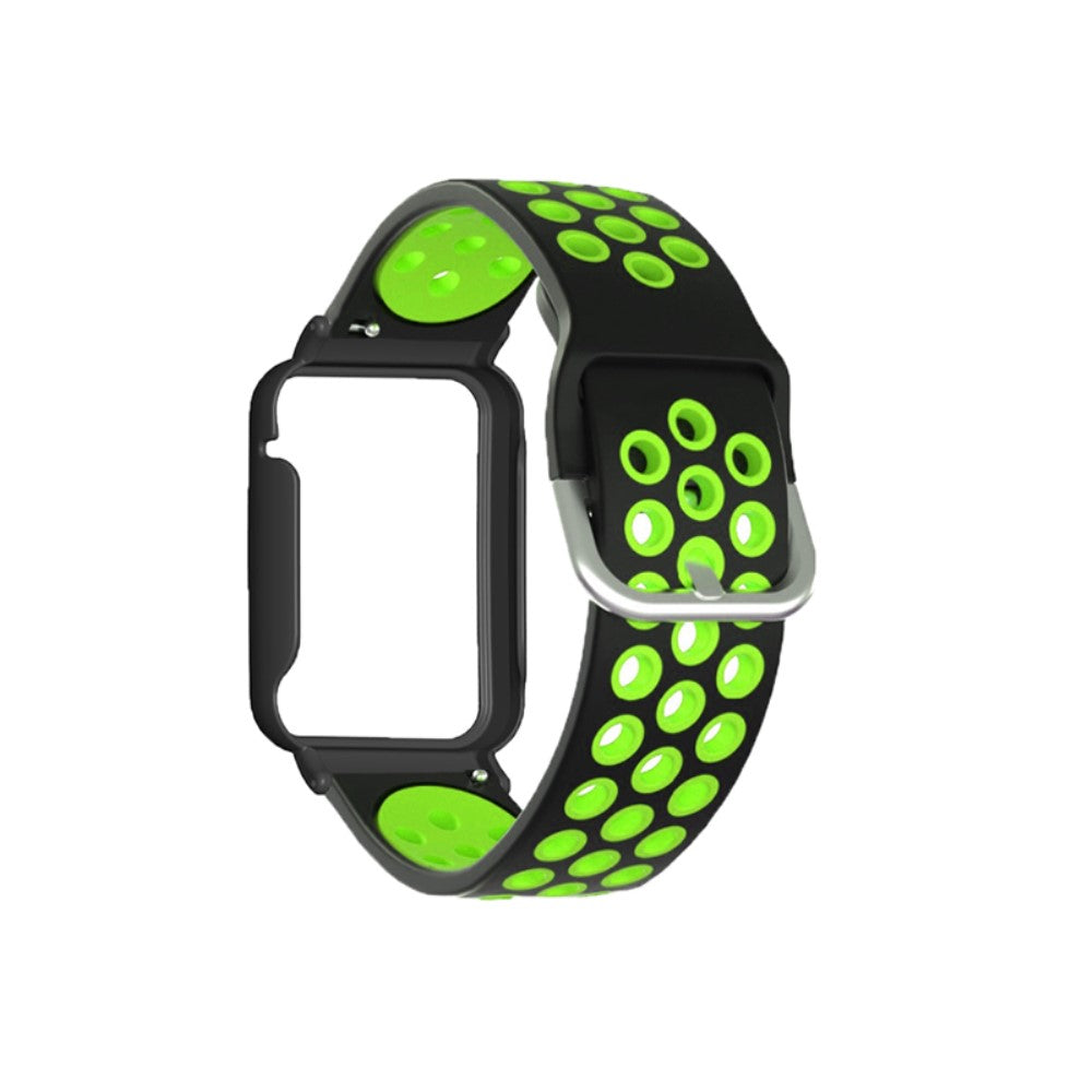 Helt vildt pænt Xiaomi Mi Band 7 Pro Silikone Rem - Grøn#serie_2