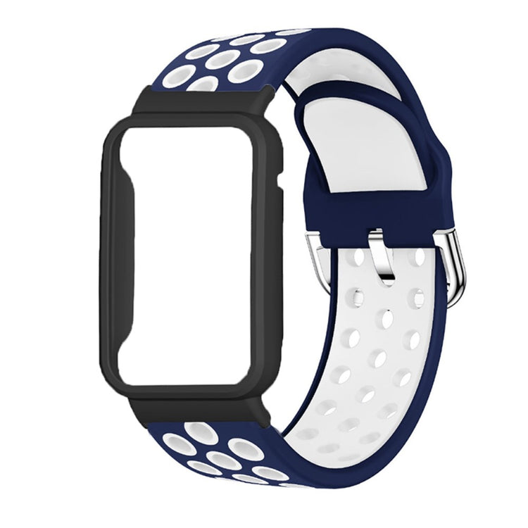 Rigtigt nydelig Xiaomi Mi Band 7 Pro Silikone Rem - Blå#serie_7