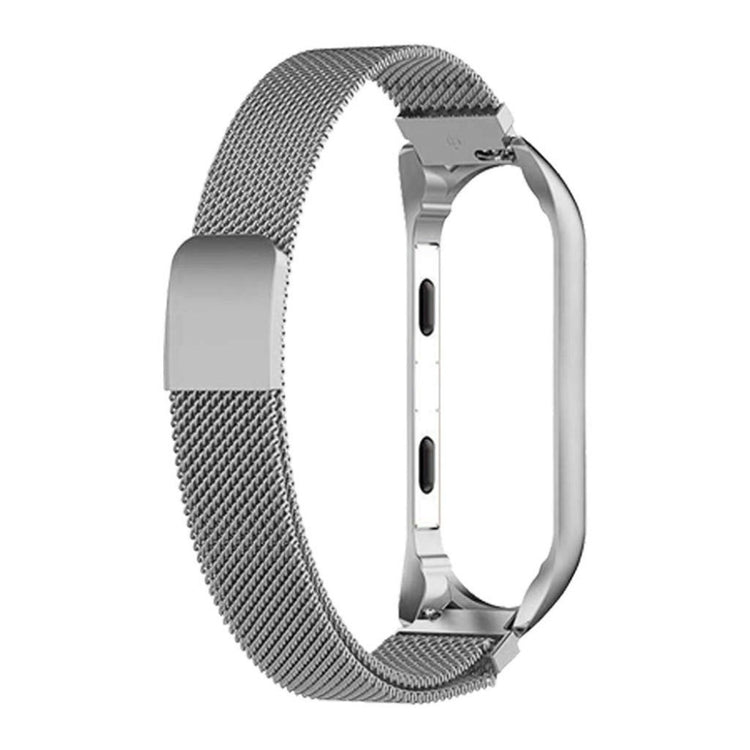 Helt vildt fantastisk Xiaomi Mi Smart Band 4 Metal Rem - Sølv#serie_2