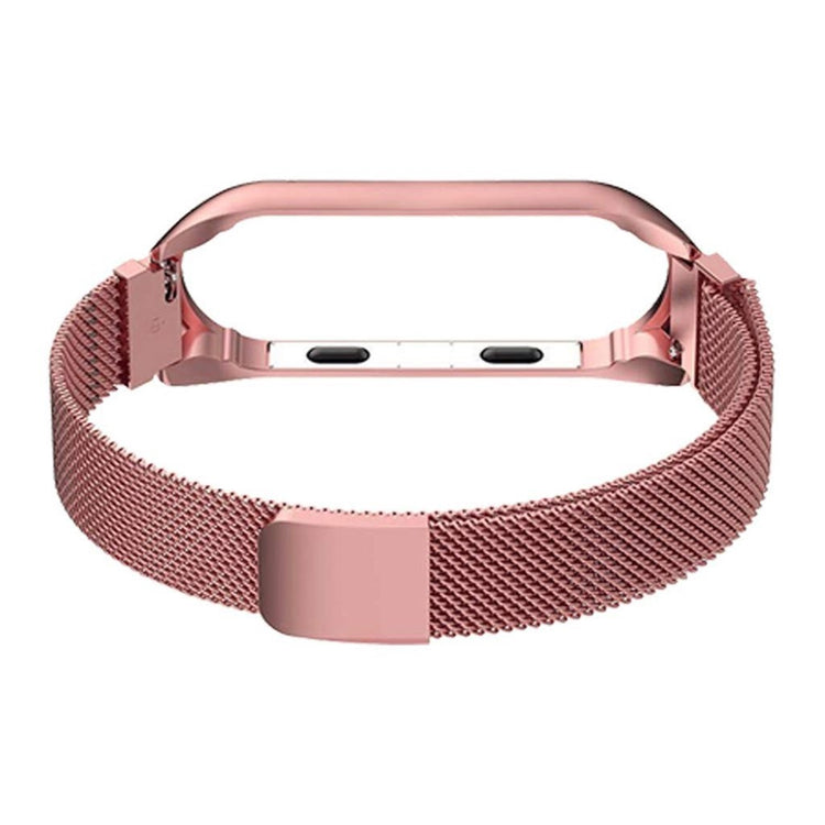 Helt vildt fantastisk Xiaomi Mi Smart Band 4 Metal Rem - Pink#serie_3
