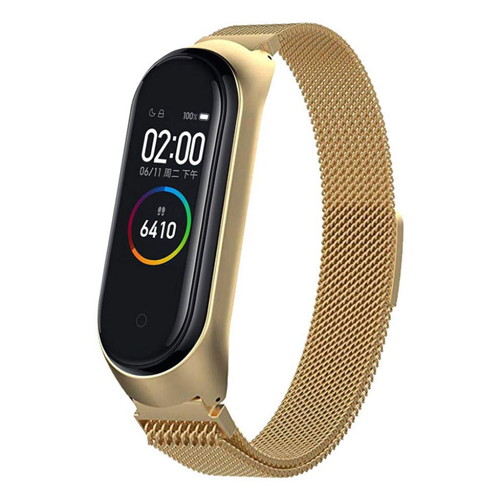 Helt vildt fantastisk Xiaomi Mi Smart Band 4 Metal Rem - Guld#serie_5