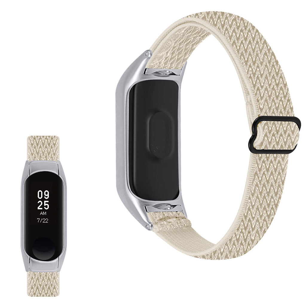 Godt Xiaomi Mi Smart Band 4 / Xiaomi Mi Band 3 Nylon Rem - Brun#serie_10