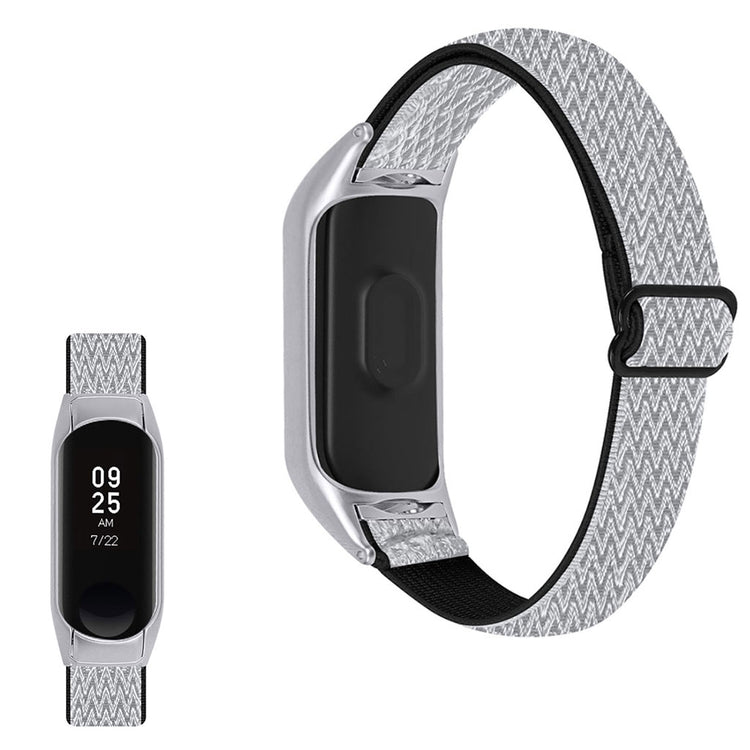 Godt Xiaomi Mi Smart Band 4 / Xiaomi Mi Band 3 Nylon Rem - Hvid#serie_4