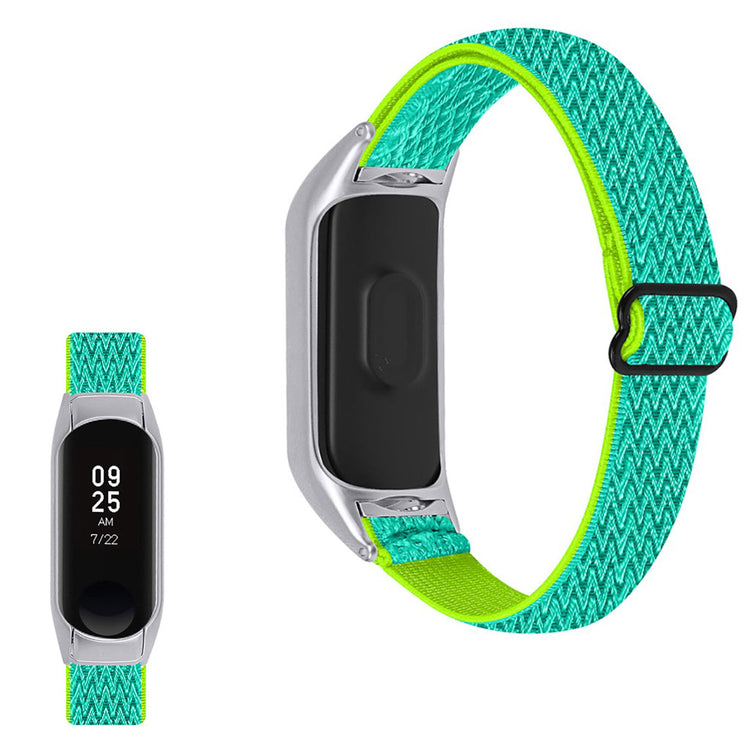 Godt Xiaomi Mi Smart Band 4 / Xiaomi Mi Band 3 Nylon Rem - Grøn#serie_6